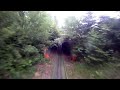 Biker Flyin' Down the Summer 'Rodelbahn' Bobsled