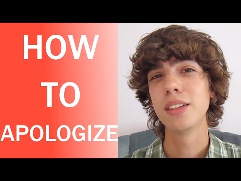 how to properly apologize