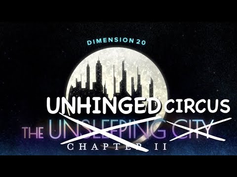 The Unsleeping City Adventuring Party but it’s unhinged