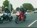 R1 wheelie crash