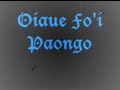 Oiaue fo\