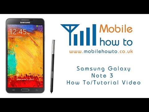 How To Change The Wallpaper On The Lock Screen - Samsung Galaxy Note 3