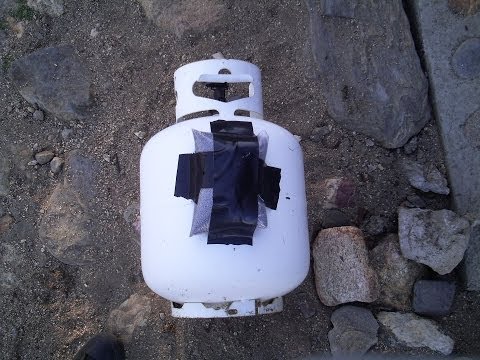 how to properly empty a propane tank