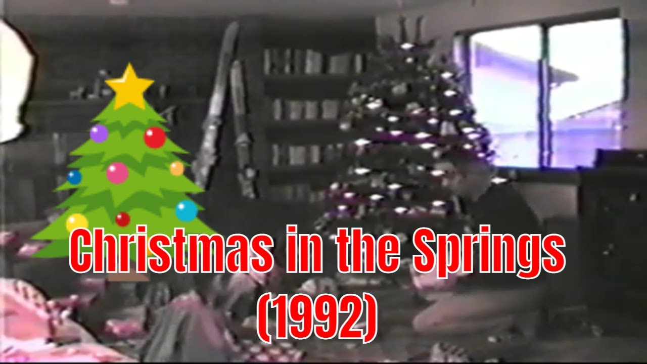 Christmas in Colorado Springs, CO (1992)