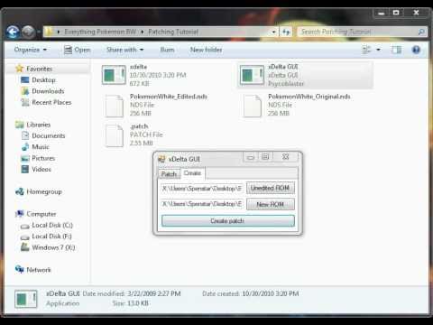 how to patch xdelta gui
