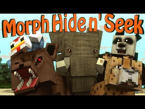 Minecraft Mods | MORPH HIDE AND SEEK - Mo' Creatures! (Morph Mod)