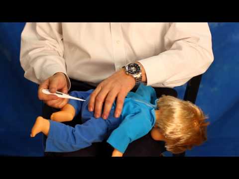 how to take rectal temperature