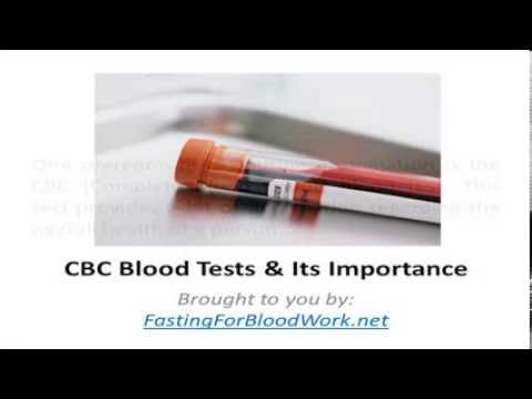 how to perform cbc test