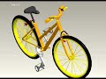 Bici de Unai y Oier  hecha en el ProEngineer