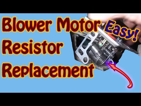 Blower Motor Resistor Repair – Heater Fan Speed Control – Chevy Blazer GMC Jimmy S10