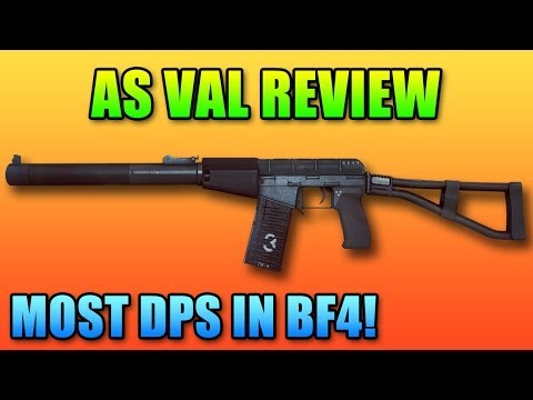 Val - Hey guys, today we're going to take a look at the AS VAL PDW from the new Second Assault DLC. Gun stats: http://forum.symthic.com/battlefield-4-general-discu...