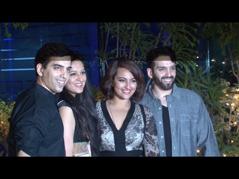 Sonakshi Sinha, Manoj Bajpayee & Others At Mary Kom Success Party After Winning National Awards