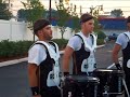 Caballeros Drumline 2007 Drum solo (snares)
