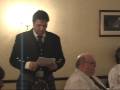videos de Ehsan Gohar performing Burns Night Closing Speech