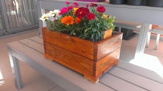 Como Construir una jardinera