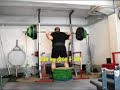 Box Squats w. Chains: 3 x 200 kg, 2 x 220 kg (484 lbs)