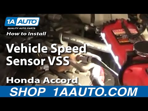 How To Replace Install Vehicle Speed Sensor VSS Accord Civic Odyssey CL TL 92-01 1AAuto.com
