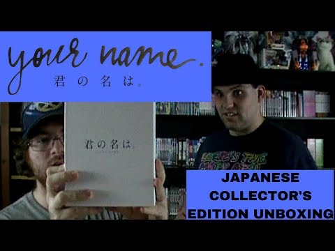 Your Name Japanese Import Collector's Edition Unboxing