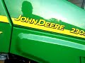 John Deere 2305  How It Works ! Part 2