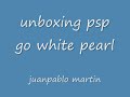 psp go white pearl unboxing