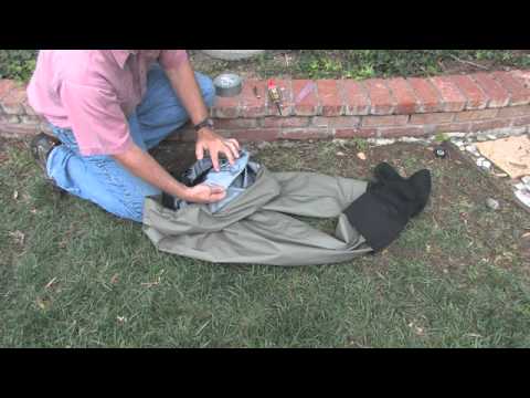 how to patch breathable waders