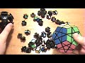 My review of the Holey Megaminx is almost here. I've made the lubricating tutorial here: www.youtube.com More disassemble tutorials can be found in my play list: www.youtube.com