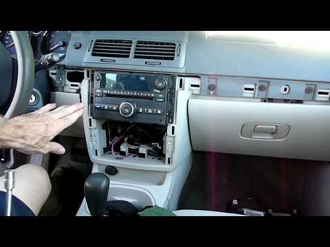 Chevrolet Cobalt Radio Removal
