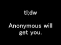 Re: ANONYMOUS Stand Down!!!