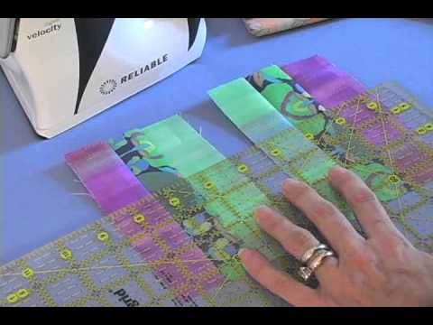 how to sew a scant quarter inch seam