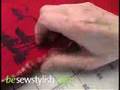 Straightening Grain on Fluid Fabrics
