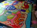 Jelene painting biggle bop two times two- Part 2