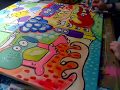 Jelene painting biggle bop two times two- Part 2