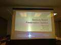 Gesture Based Presentation System