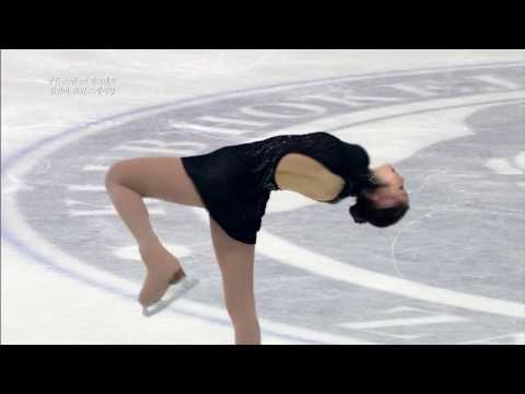 Kim - 2013 Gold spin of Zagreb Yuna Kim free skating - Adios Nonino.