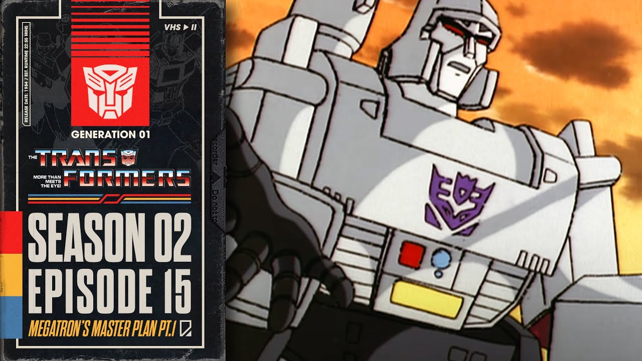 Megatron's Master Plan, Part 1 | Transformers: Generation 1 | Season 2 | E15 | Hasbro Pulse