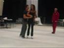 floortje  sterren dansen op het ijs training