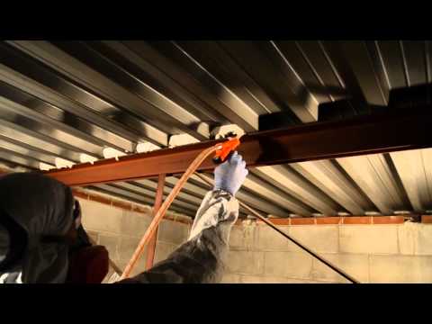 how to insulate under a metal roof