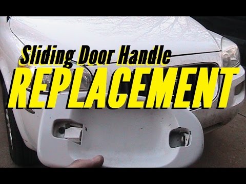 Sliding Door Panel Removal & Handle Replacement – Buick Terraza