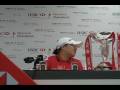 Shin Ji Yai at the press conference at winning the HSBC Women's Champions 2009 tournament