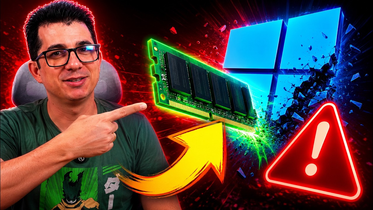 😱DESATIVE ISSO AGORA e Libere MUITA Memória RAM no Windows!