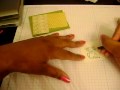 Quick Card; Using Sraps from another card !!