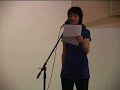 Lara Stoll Poetry Slam Cup Wien - Marihuana