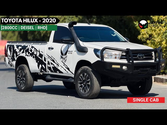 Toyota Hilux 2020 | 2.8L DIESEL | AUTOMATIC TRANSMISSION | RIGHT HAND DRIVE | SINGLE CAB | HEAVY BULL BAR | AIR S video