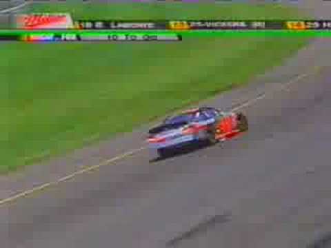 Sterling Marlin 2004 Michigan DHL Mid Race Fighting Back