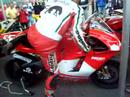 lorris's bike gettin warmed u