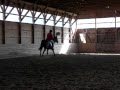cantering R and standing flexions Walter Sept 25 09