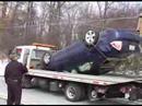 Goshen police shut down Rte. 17m near South Street for several hours early Friday afternoon after a man blacked out behind the wheel,  struck a telephone pole, and flipped his vehicle. Police say the driver managed  to crawl out of the car before they arrived. Fortunately, he ran into an older pole that may have contained some rot.