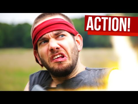 Wie wär das in einem Action Film?
