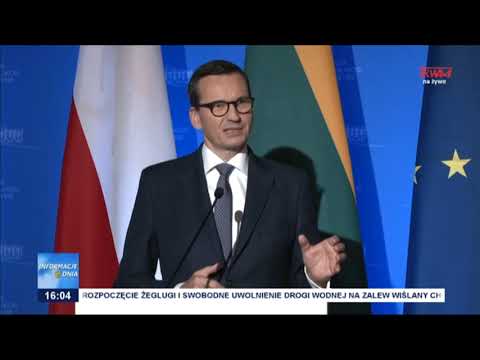 Premier M. Morawiecki: Sowiecka okupacja cofnęła Polskę i Litwę w rozwoju i dziś stoimy przed podobnymi wyzwaniami