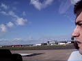 g-bxdt landing on r32 at lba, with 